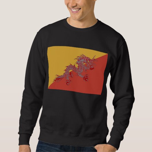 Rood drakenShirt Trui (Voorkant)