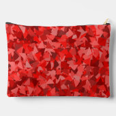 Rood Driehoekpatroon Groot Etui (Achterkant)