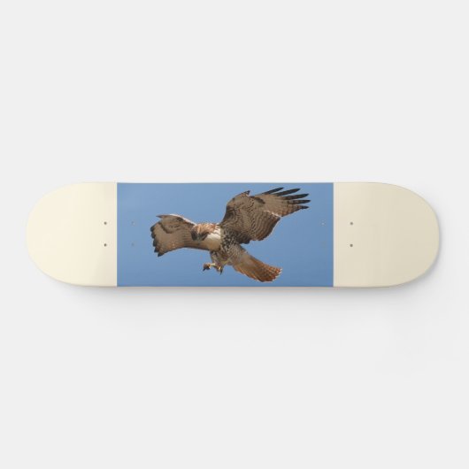 Rood-driekleurig Hawk-skateboard Skateboard (Horizontaal)
