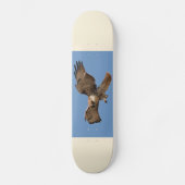Rood-driekleurig Hawk-skateboard Skateboard (Voorkant)