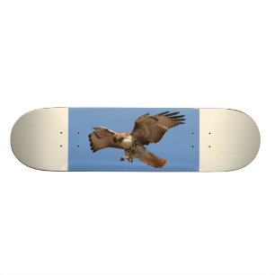 Rood-driekleurig Hawk-skateboard Skateboard