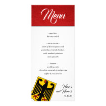 Rood Duitsland Paspoort Menu