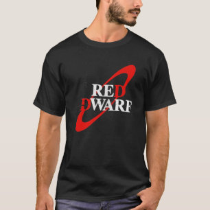Rood dwarf-Logo T-shirt