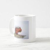 Rood-eekhoornpittenkegeltje Koffiemok (Voorkant links)