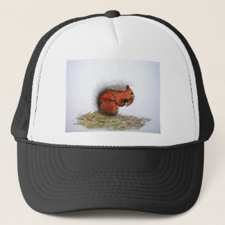 Rood-eekhoornpittenkegeltje Trucker Pet