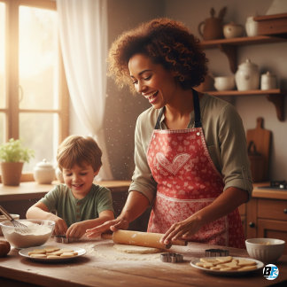 Rood Elegant Stijlvol, Functioneel voor Elke Geleg Schort