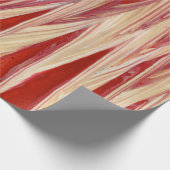 Rood en Beige Cadeaupapier (Hoek)