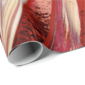 Rood en Beige Cadeaupapier (Rol Hoek)