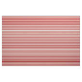 Rood- en beige kleurde lijnen stof (Fat Quarter)