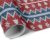 rood en blauw cadeaupapier (Rol Hoek)