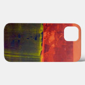 Rood en blauw Case-Mate iPhone case (Achterkant (horizontaal))