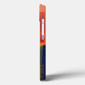 Rood en blauw Case-Mate iPhone case (Achterkant / Links)