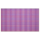 Rood en blauw Gingham Stof (Fat Quarter)