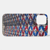 Rood en blauw glazen plafond Case-Mate iPhone case (Achterkant (horizontaal))