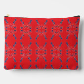 Rood en blauw groot etui (Voorkant)