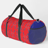 Rood en Blauw Groot Plunjezak (Rechterhoek)