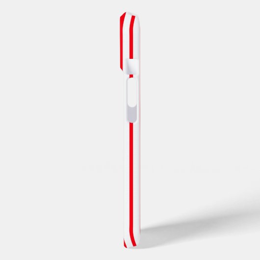 Rood- en blauw handankschip Case-Mate iPhone case (Achterkant / Links)