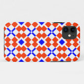 Rood en Blauw, het is Saksisch Case-Mate iPhone Case (Achterkant (horizontaal))