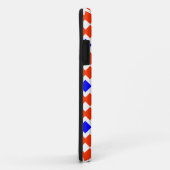 Rood en Blauw, het is Saksisch Case-Mate iPhone Case (Achterkant/rechts)