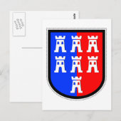 Rood en Blauw, het moet het zijn Briefkaart (Voorkant / Achterkant)