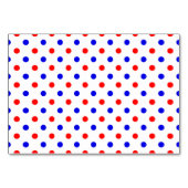Rood en Blauw, het moet Kaart (Achterkant)