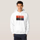 Rood en blauw hoodie (Voorkant volledig)