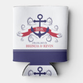 Rood- en blauw-inkepingen voor autisch anker blikjeskoeler (Voorkant)