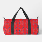 Rood en Blauw Klein Plunjezak (Voorkant)