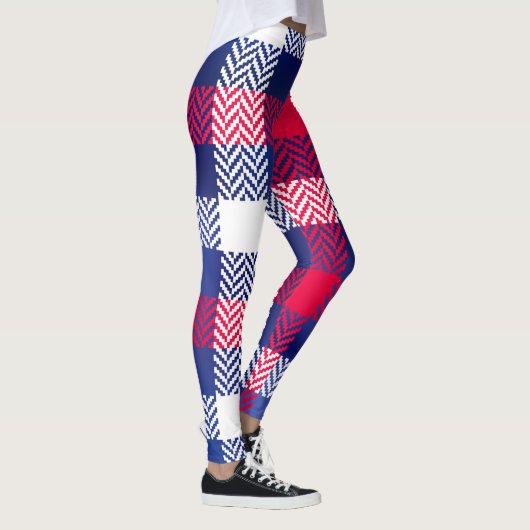 Rood en blauw leggings (Rechts)