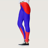Rood en Blauw Leggings (Links)