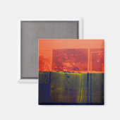 Rood en blauw magneet (Voorkant / Achterkant)