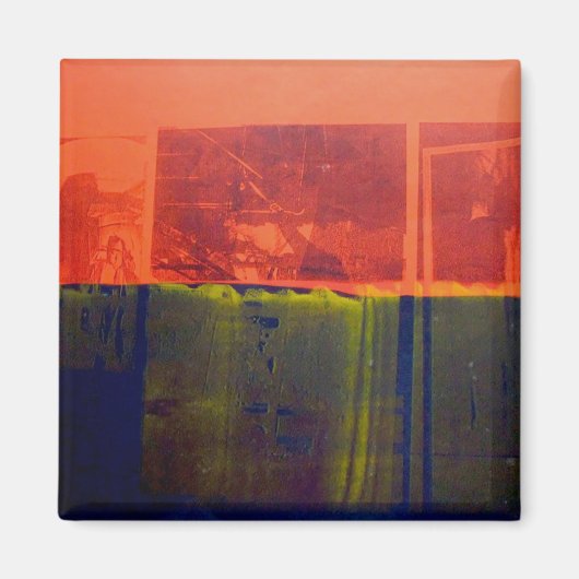 Rood en blauw magneet (Voorkant)