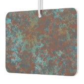 Rood en Blauw marmer abstract Luchtverfrisser (Links)