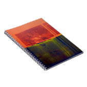 Rood en blauw notitieboek (Rechterzijde)