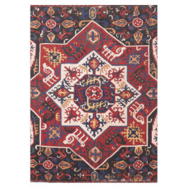 Rood en blauw Perzisch ontwerp Tafelkleed