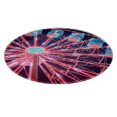 Rood en blauw reuzenrad snijplank (Hoek)