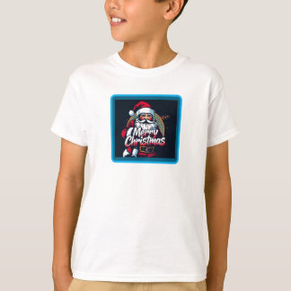 Rood en blauw Sinterklaas T-shirt
