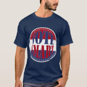 Rood en Blauw STEM SLIM T-shirt (Voorkant)