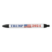 Rood en Blauw Trump 2024 Campagne Promotie Pen (Voorkant)