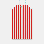 Rood en Blauw Vliegtuig Baby shower Cadeaulabel (Achterkant)