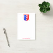 Rood en Blauw, zijn Saksisch Post-it® Notes (Kantoor)