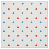 Rood- en blauwe vlekken stof (Swatch)