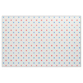 Rood- en blauwe vlekken stof (Fat Quarter)