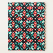 Rood en Blauwgroen Italiaans Planner (Achterkant)