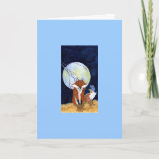 Rood-en-blauwvogel Kaart