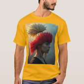 Rood en blond t-shirt (Voorkant)
