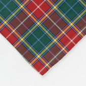 Rood en Bos Groen Plaid Clan Baxter Tartan Fleece Deken (Hoek)