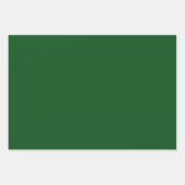 Rood- en bosgroen en witte feestdag inpakpapier vel (Voorkant 2)