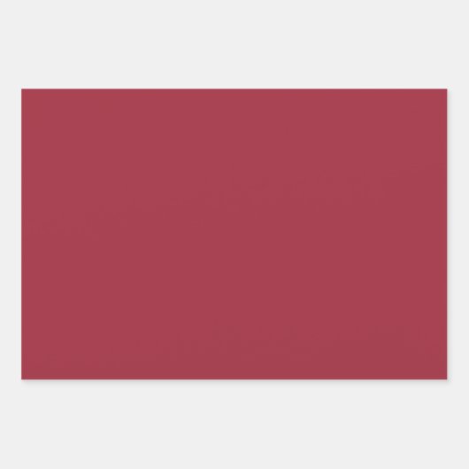 Rood- en bosgroen en witte feestdag inpakpapier vel (Voorkant)