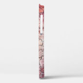 Rood en bruin abstract schilderij Case-Mate iPhone case (Achterkant / Links)
